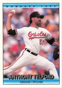 1992 Donruss Baseball Anthony Telford Baltimore Orioles #623 - Picture 1 of 2