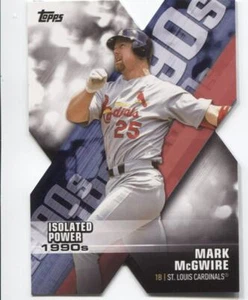 2020 Topps Series 1 MARK McGWIRE Decade of Dominance Die-Cut - CARDINALS - #4 - Picture 1 of 1
