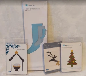 NEW LifeStyles Crafts QUICKUTZ Cutting Dies BUNDLE ~ CHRISTMAS CUTS ~ Retired - Bild 1 von 2