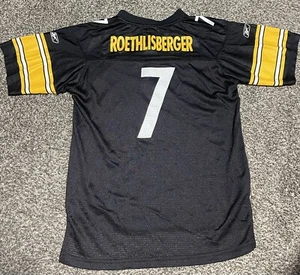 Ben Roethlisberger #7 Pittsburgh Steelers Jersey Reebok Youth Size XL - Picture 1 of 3