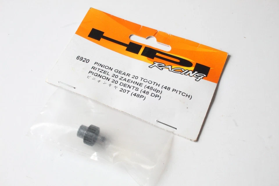 HPI 20 Tooth (48dp) Pinion Gear + Grub Screw - 6920 - Image 1 of 1
