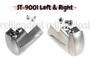 Shimano Dura-Ace ST-9001 Left & Right Name Plate & Fixing Screws Pair NEW - Picture 1 of 1