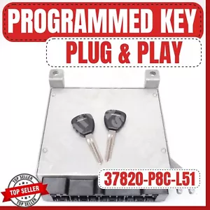 📮 LLAVE PROGRAMADA PLUG & PLAY ECM 3.0L V6 HONDA ACUERDO 1998-2000 37820-P8C-L51 - Imagen 1 de 9