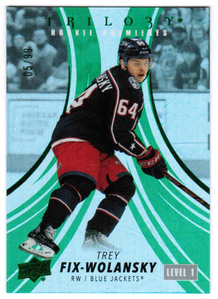 22/23 2022 UPPER DECK TRILOGY HOCKEY ROOKIE PREMIERES GREEN 101-250 U-Pick List - Image 1 of 1