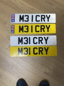 M31 CRY Private Number Plate - Picture 1 of 4