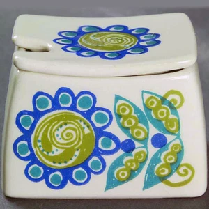 Olla de mostaza cubierta Noruega TOR VIKING por Figgjo Turi Design F/F NUEVA NUNCA USADA - Imagen 1 de 2