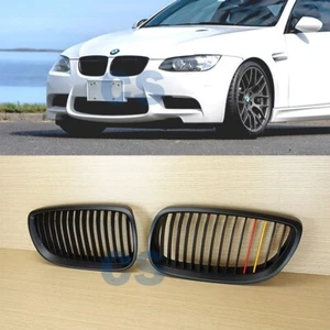 Parrilla delantera Germany Color Mist negra para 2007-2010 BMW E92 E93 M3 cupé 2 puertas - Imagen 1 de 9