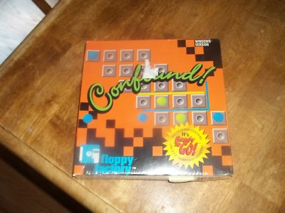 Brand New Sealed Confound! Vintage PC Game Windows 3.1 - 3.5" Disk Floppy 1994 - Image 1 of 2