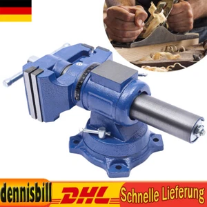 360 Degree Parallel Vice High Quality Jaws Professional Vice Two Axis Rotation - Picture 1 of 14