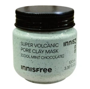 Innisfree Mint Chocolate Volcanic Clay Mask 100ml Cooling Pore Cleanser K Beauty - Picture 1 of 3