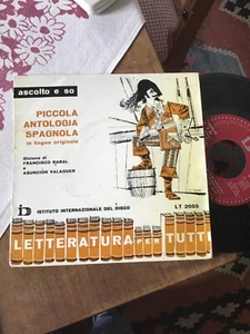 SMALL SPANISH ANTHOLOGY FRANCISCO RABAL E.P. G.CREPAX ITALY'6? RARE - Picture 1 of 2