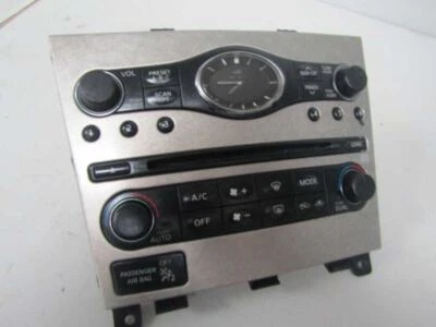 Interruptor de control climático de temperatura de CA para tablero EX35 2008-2009 reloj de audio de doble zona Foto 1 de 4