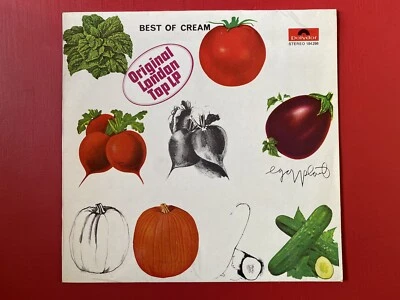Cream - Best Of Cream 🍅🍆🥬 1969 Original First German Pressing Vinyl LP - NM - Image 1 of 4