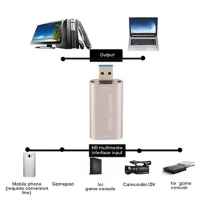 Video Card 4K 60Hz To USB3.0 Video Device For DVD/ NEW - Afbeelding 1 van 12