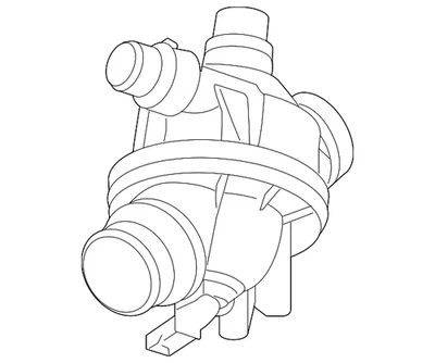 Genuine BMW Thermostat Unit 11-53-7-601-158 - Image 1 of 2