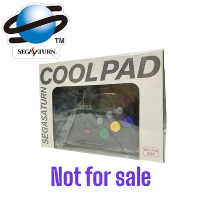 COOLPAD Cool Pad Sega Saturn Official skeleton clear Controller in box - Image 1 of 4
