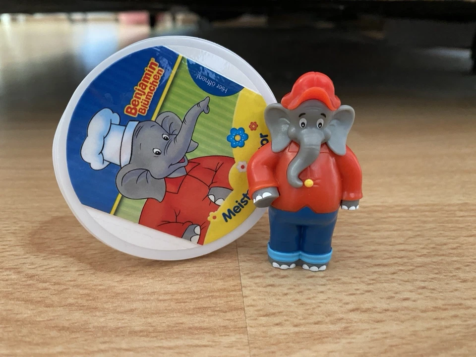 Benjamin Blümchen Spielfigur | Tortenfigur - Sammelfigur Aus Torte 🎂  - Bild 1 von 1