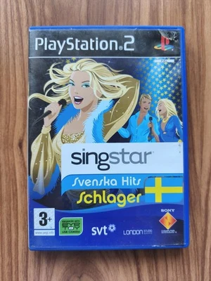 SingStar Svenska Hits Schlager (Sony Playstation 2, 2007) PS 2 Karaoke Schweden  - Bild 1 von 3