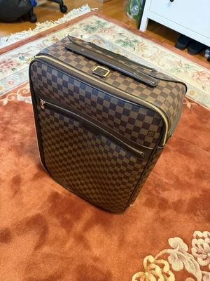 LOUIS VUITTON Pegase 45 Damier Ebene Suitcase Authentic Price Negotiable - Image 1 of 4