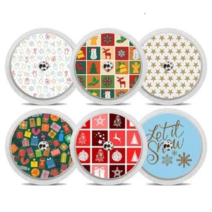 Adesivi Per Freestyle Libre - Set Di 6 "Natale" | Diasticker® - Picture 1 of 7