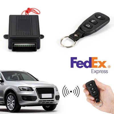 Car Remote Control Central Kit Door Locking Keyless Entry Universal System US Foto 1 de 4