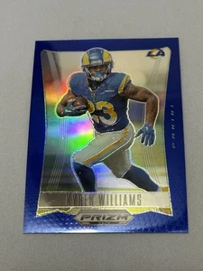 2024 Panini Prizm Deca Blue Prizm Kyren Williams /149 Rams - Bild 1 von 2