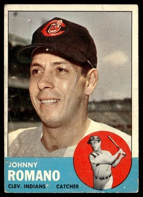 1963 Topps Johnny Romano VG-VG/EX Set Break #72 - Image 1 of 2