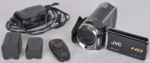 Tested JVC Everio GZ-HM550 Compact Dual Card Digital Camcorder Video Camera - Picture 1 of 10