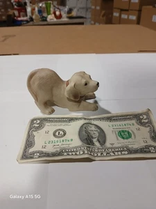 Vintage 1980er Homco Golden Labrador Keramik Figur Sri Lanka #1408 - Bild 1 von 14