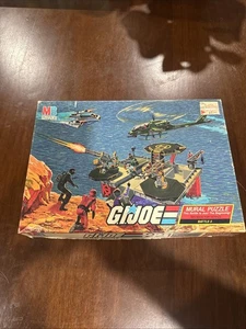 GI Joe Wandbild Puzzle Battle 3 1985 Vintage NUR VERPACKUNG - Bild 1 von 6