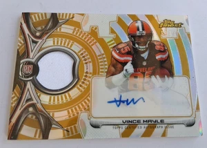 Vince Mayle 2015 Topps Finest Rookie Auto Patch RC Autograph Card #RRAP-VM /99 - Picture 1 of 4