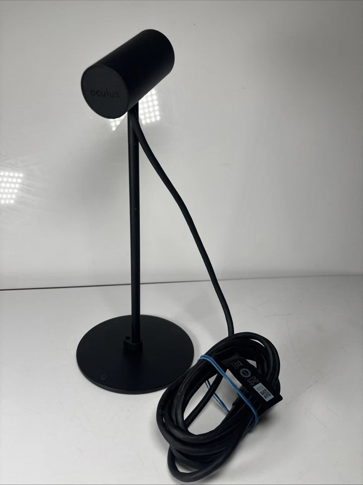 Oculus Rift CV1 VR Sensor 3P-A Black USB Wired On Stand Tested - Image 1 of 4