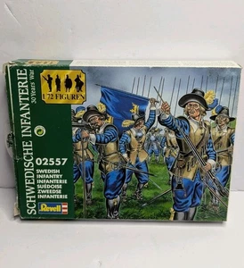 Revell 1/72 Ho/oo Toy Soldiers ungeöffnete Box der schwedischen Infanterie 2557 Open Box - Bild 1 von 4