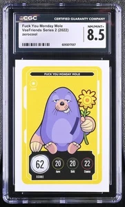 F**k You Monday Mole | Veefriends Series 2 | 57 Compete & Collect Core CGC 8.5 - Bild 1 von 2