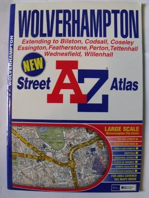 Wolverhampton Street Atlas, Geographers' A-Z Map Compan - Image 1 of 2