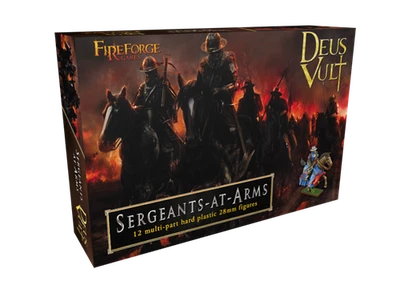 Fireforge Games Deus Vult Sargeants at Arms - 12 figuras de 28 mm de varias partes Foto 1 de 4