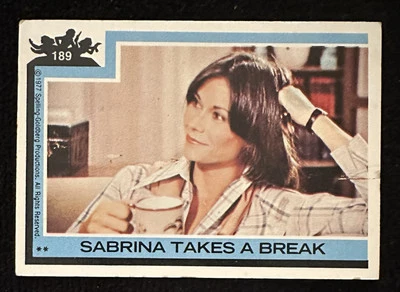 1977 Topps Charlie's Angels TV Show Card #189 👼 SABRINA TAKES A BREAK 👼 - Image 1 of 4
