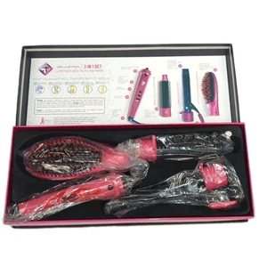Pink Royale Pro Deluxe 3 In 1 Set - Hair Styling Limited Edition Series - Picture 1 of 13