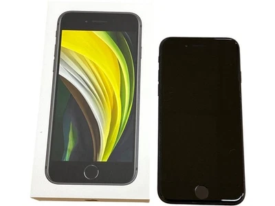 Apple iPhone SE 2nd Gen Black 64GB Smartphone Touch ID Unlocked LTE - Image 1 of 4