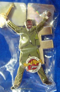 ATLANTIC CITY CLARENCE CLEMONS E STREET BAND LETTER MUSICIAN Hard Rock Cafe PIN - Picture 1 of 1