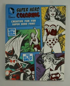 Adult DC Comics Super Hero Coloring Book For Big Kids - Imagen 1 de 4