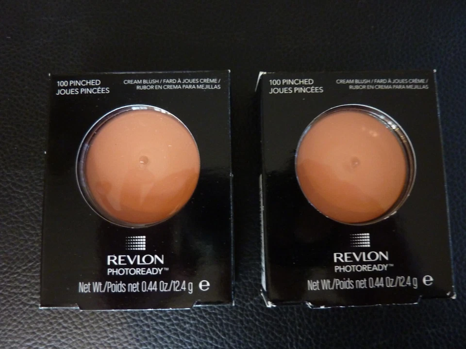 Revlon PhotoReady Cream (Creme) Blush-PINCHED #100-TWO New Boxes-BUY MORE & SAVE - Image 1 of 1