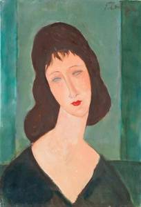Amedeo Modigliani de-Hory Giclee Print Repro on Canvas - Picture 1 of 1