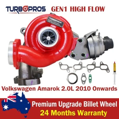 Carregador turbo de alto fluxo GEN1 para Volkswagen Amarok 2.0L 2010 em diante - Imagem 1 de 4