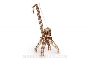 Working Mechanical Model Crane WOOD TRICK 19008