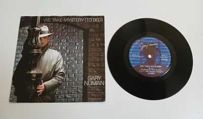 GARY NUMAN WE TAKE MYSTERY TO BED VINYL 7" SINGLE BEGGARS BANQUET 1982 EXCELLENT - Image 1 of 2