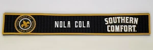 New Southern Comfort Nola Cola Rubber Barware Wet Glass Bar Rail Mat Man Cave  - Picture 1 of 8
