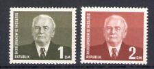 1952-53 DDR, President Pieck - P Watermark, 2 Values, Yvert no. 72-72A, MNH**