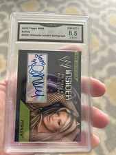 WWE Ashley Massaro Autographed Card 