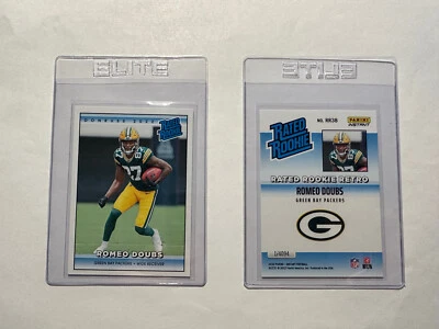 2022 Panini Instant Rated Rookie ROMEO DOUBS RC 1/4094 #RR38 Green Bay Packers - Image 1 of 3
